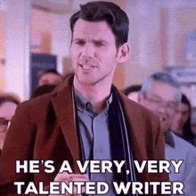 Very Talented GIF - Very Talented Writer GIFs
