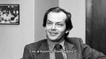 Horror Film Addict GIF - Jack Nicholson Addict Horror GIFs
