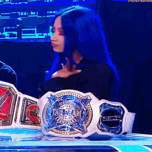 Sasha Banks Wwe GIF - Sasha Banks Wwe Raw Womens Champion GIFs