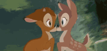 Bambi Nose Kiss GIF - Bambi Nose Kiss GIFs