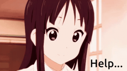 Anime Help GIF - Anime Help Tears - Discover & Share GIFs