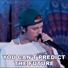 You Cant Predict The Future Justin Bieber GIF - You Cant Predict The Future Justin Bieber Anyone Song GIFs