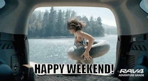 Happy Weekend Weekend GIF.