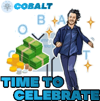 Cobaltlend Keanu Reeves Sticker - Cobaltlend Keanu Reeves Time To Celebrate Stickers