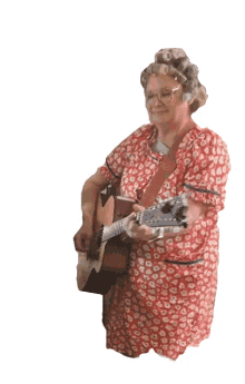 playing the guitar happily grandma playing guitar old lady playing guitar playing guitar