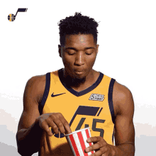 Popcorn Eating GIF - Popcorn Eating Chewing GIFs