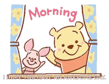 Pooh Bear Love GIF - Pooh Bear Love Morning GIFs