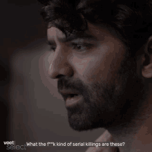 What The Fuck Kind Of Serial Killing Are These Barun Sobti GIF - What The Fuck Kind Of Serial Killing Are These Barun Sobti Nikhil Nair GIFs