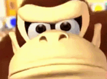 Donkey Kong Mad Flame GIF - Donkey Kong Mad Flame Stare GIFs