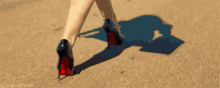 You Can Wear Super-high Heels Without Getting Self-conscious That You'Re Too Tall. GIF - Heels Stilettos Walking GIFs