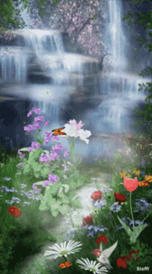 Nature Butterfly GIF - Nature Butterfly Flowers GIFs