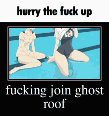 Fucking Join Ghost Roof Hurry The Fuck Up GIF - Fucking Join Ghost Roof Hurry The Fuck Up Tower Of Babel Gaming GIFs