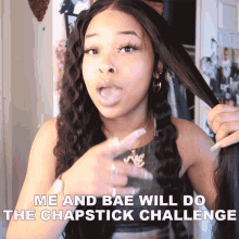 Me And Bae Will Do The Chapstick Challenge Bonding GIF - Me And Bae Will Do The Chapstick Challenge Me And Bae Chapstick Challenge GIFs