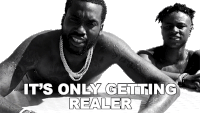 Its Only Getting Realer Meek Mill Sticker - Its Only Getting Realer Meek Mill Angels Song Stickers