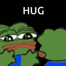 Hug Pepe GIF - Hug Pepe Pepe Hug GIFs