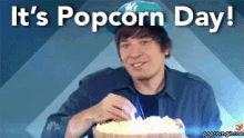 It'S Popcorn Day GIF - Jimmy Fallon Its Popcorn Day Popcorn GIFs