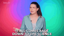 It All Comes Back Down To The Science About The Blue Color GIF - It All Comes Back Down To The Science About The Blue Color All About Science GIFs