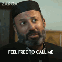 Feel Free To Call Me Yusuf GIF - Feel Free To Call Me Yusuf Zarqa GIFs