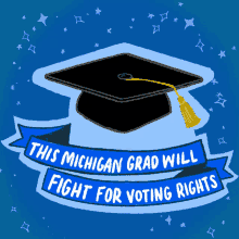This Michigan Grad Will Fight For Voting Rights2021 Graduation GIF - This Michigan Grad Will Fight For Voting Rights2021 2021 Graduation GIFs