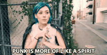 Punk Is More Like A Spirit Kailee Morgue GIF - Punk Is More Like A Spirit Kailee Morgue Punk Is A Lifestyle GIFs