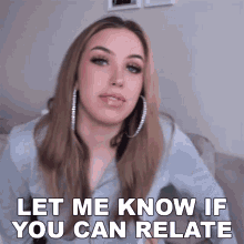 Let Me Know If You Can Relate Stella Rae GIF - Let Me Know If You Can Relate Stella Rae Relatable GIFs