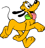 Pluto The Dog Sticker - Pluto The Dog Disney Stickers
