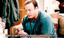Me At The End Of Every Meal GIF - King Of Queens Kevin James Sad GIFs
