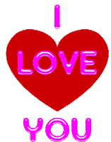 I Love You Heart Sticker - I Love You Heart Animation Stickers