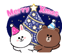 Christmas Merry Sticker - Christmas Merry Happy Stickers