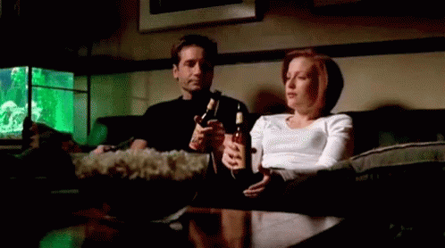 Mulder Cheers GIF - Mulder Cheers Scully - Discover &amp; Share GIFs