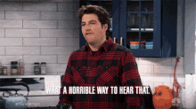 What A Horrible Way To Hear That Dave GIF - What A Horrible Way To Hear That Dave Adam Pally GIFs