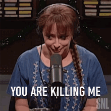 You Are Killing Me Rachel Dratch GIF - You Are Killing Me Rachel Dratch Saturday Night Live GIFs