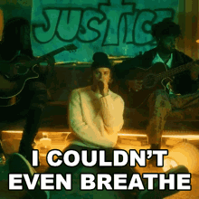 I Couldnt Even Breathe Justin Bieber GIF - I Couldnt Even Breathe Justin Bieber Unstable Song GIFs