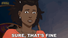 sure thats fine amber bennett invincible its fine thats okay sure thats fine amber bennett invincible its fine thats okay