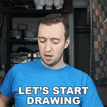 Lets Start Drawing Peter Draws GIF - Lets Start Drawing Peter Draws Lets Draw GIFs