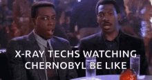 Speechless X Ray Techs Watching GIF - Speechless X Ray Techs Watching Chernobyl GIFs