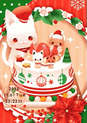 クリスマスケーキ メリークリスマース Gif Christmas Cake Discover Share Gifs