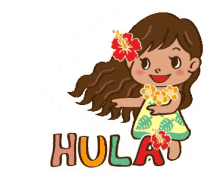 dance girl hula hawaiian dance pearly shell