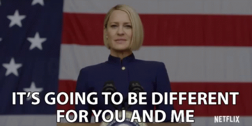 Its Going To Be Different For You And Me Not Same GIF - Its Going To Be Different For You And Me Not Same Us Flag GIFs