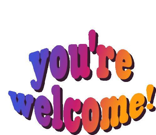 Youre Welcome My Pleasure Sticker Youre Welcome My Pleasure No Problem Discover Share Gifs