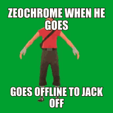 Zeochrome When He Goes Offline To Jack Off GIF - Zeochrome When He Goes Offline To Jack Off Dancing GIFs