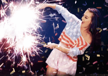 Laughing Out Loud Sparklers GIF - Laughing Out Loud Sparklers Fireworks GIFs