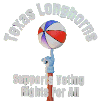 Texas Voting Rights Texas Sticker - Texas Voting Rights Texas Texas Voting Stickers