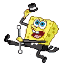 spongebob majorette