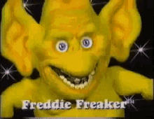 Freak Freddie Freaker GIF - Freak Freddie Freaker Yellow Monster GIFs