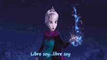 Libre Soy Canción Frozen GIF - Frozen Elsa Libre Soy GIFs