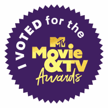 mtv movie and tv awards mtva vote i voted for the mtva mtv