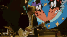 Playing Guitar The Black Crowes GIF - Playing Guitar The Black Crowes Stagecoach GIFs