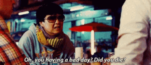 Mr Chow GIF - Mr Chow Hungover GIFs