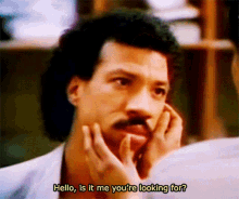 Lionel Richie Hello GIF - Lionel Richie Hello Is It Me Youre Looking For GIFs